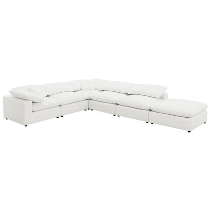 Coaster Furniture Raleigh Boucle Upholstered Modular Sectional