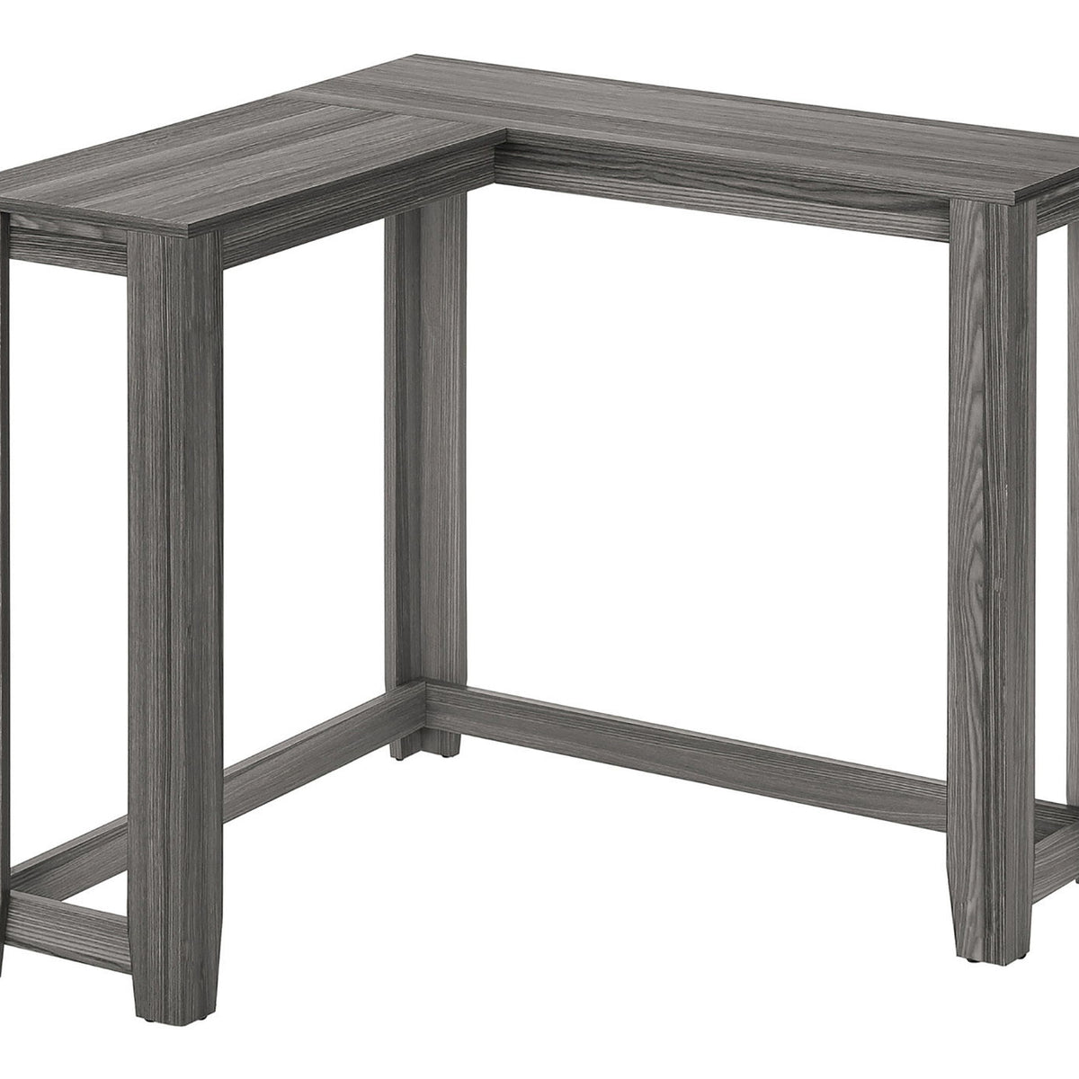 Corner Accent Console Table For Entryway, Unique Design Contemporary & Modern