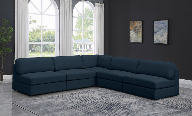 Beckham - 5 Piece Modular Corner Armless Sectional