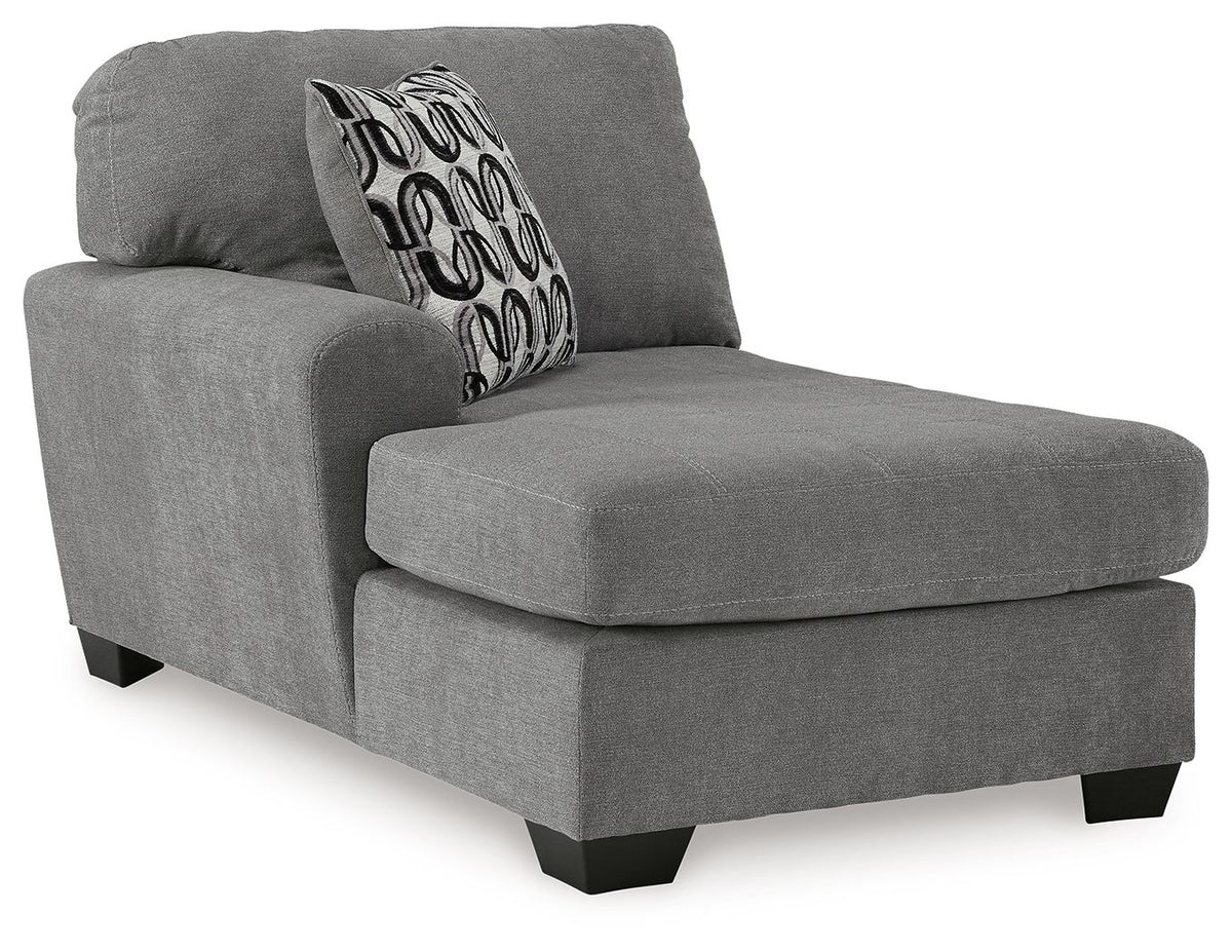 Birkdale Court - Laf Corner Chaise - Gray