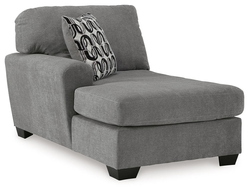 Birkdale Court - Laf Corner Chaise - Gray