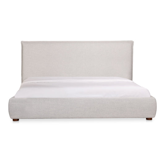 Luzon - King Bed - Light Gray