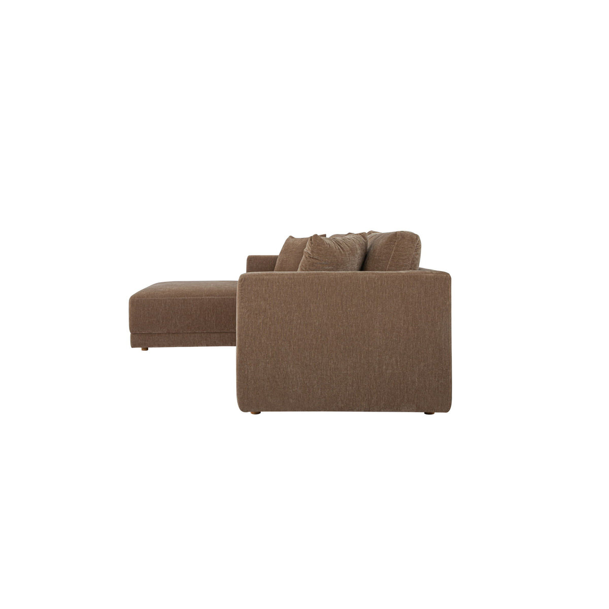 Bryn - Sectional Camel Left Stationary Sofa - Light Brown