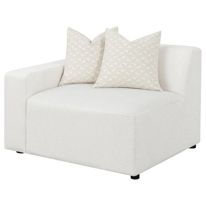 Freddie - Upholstered LAF Chair - Pearl