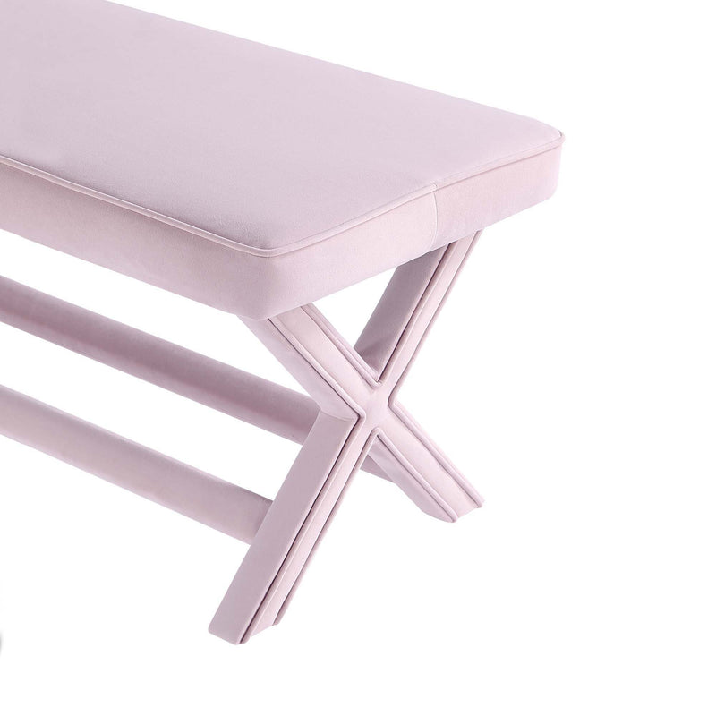 Manhattan Abigail - Velvet Accent Bench