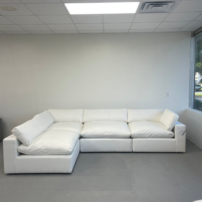 White "Dreamee" Cloud Couch Sectional