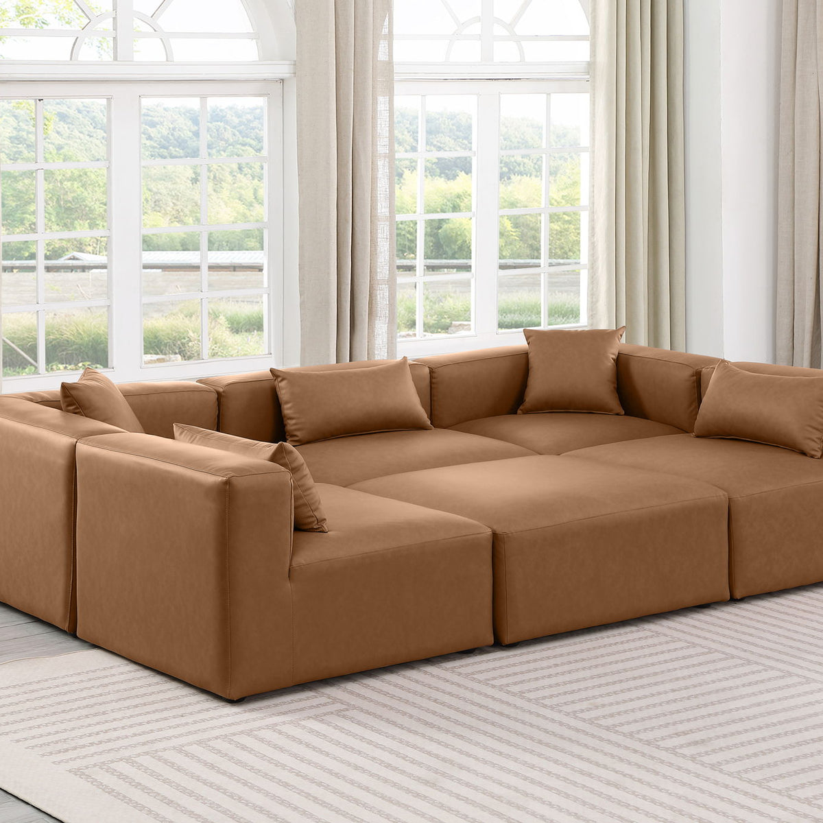 Cube - 6 Piece Modular Sectional