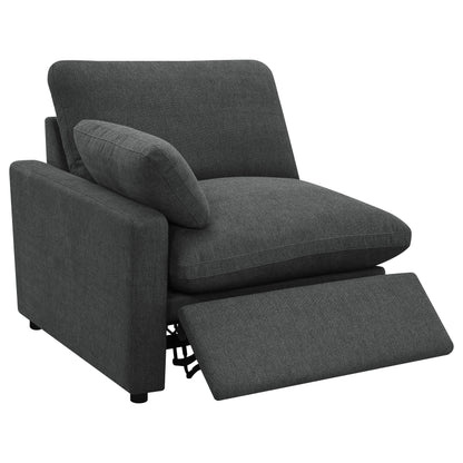 Collins - Modular LAF Power Recliner - Dark Gray