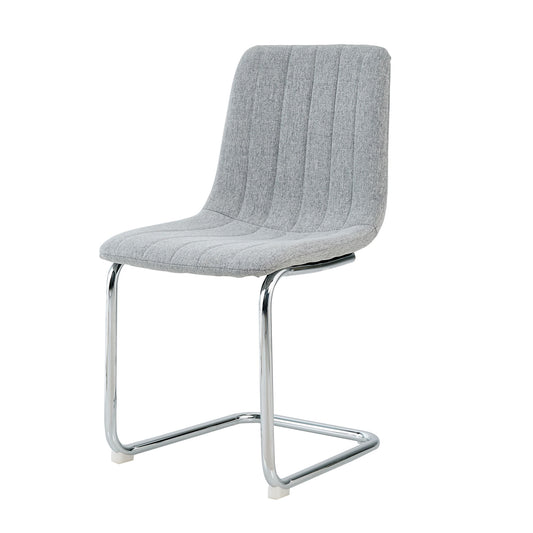 Modern Dining Chair With Metal Legs