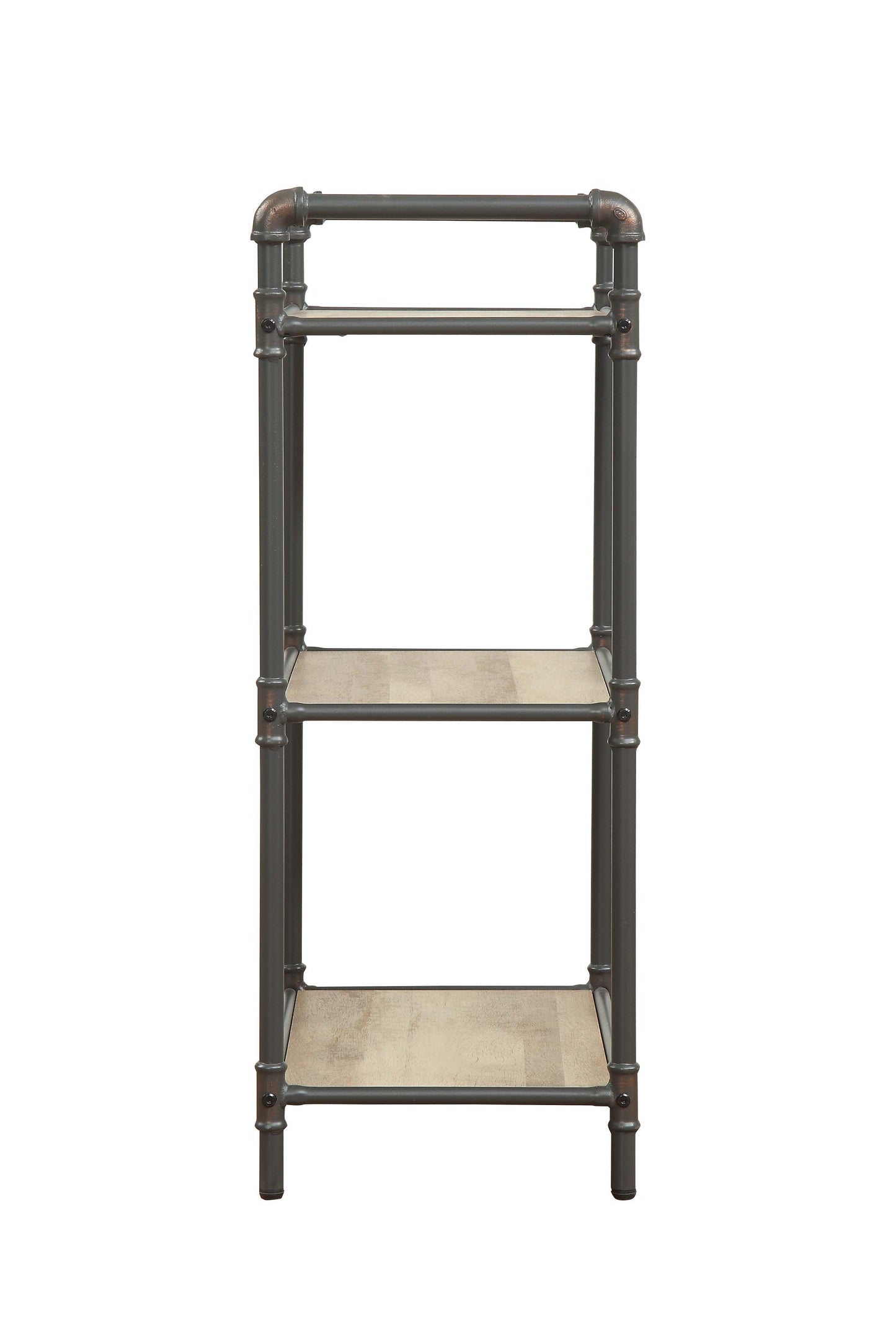 Itzel - Antique Bookshelf - Gray / Oak