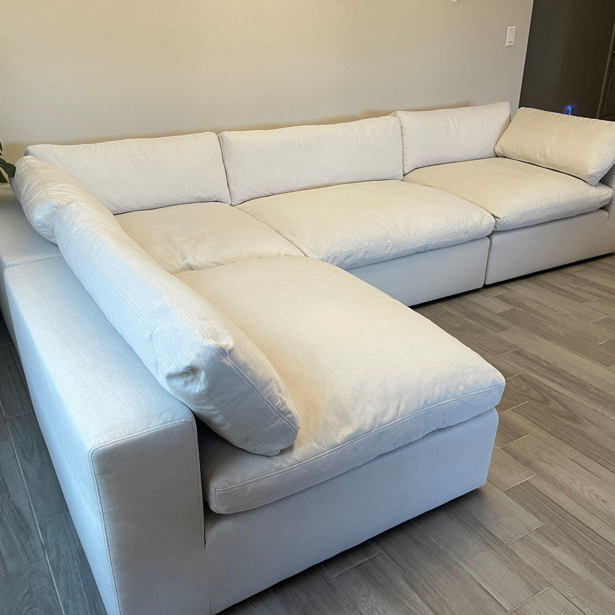 Off White “Dreamee” Cloud Couch Sectional