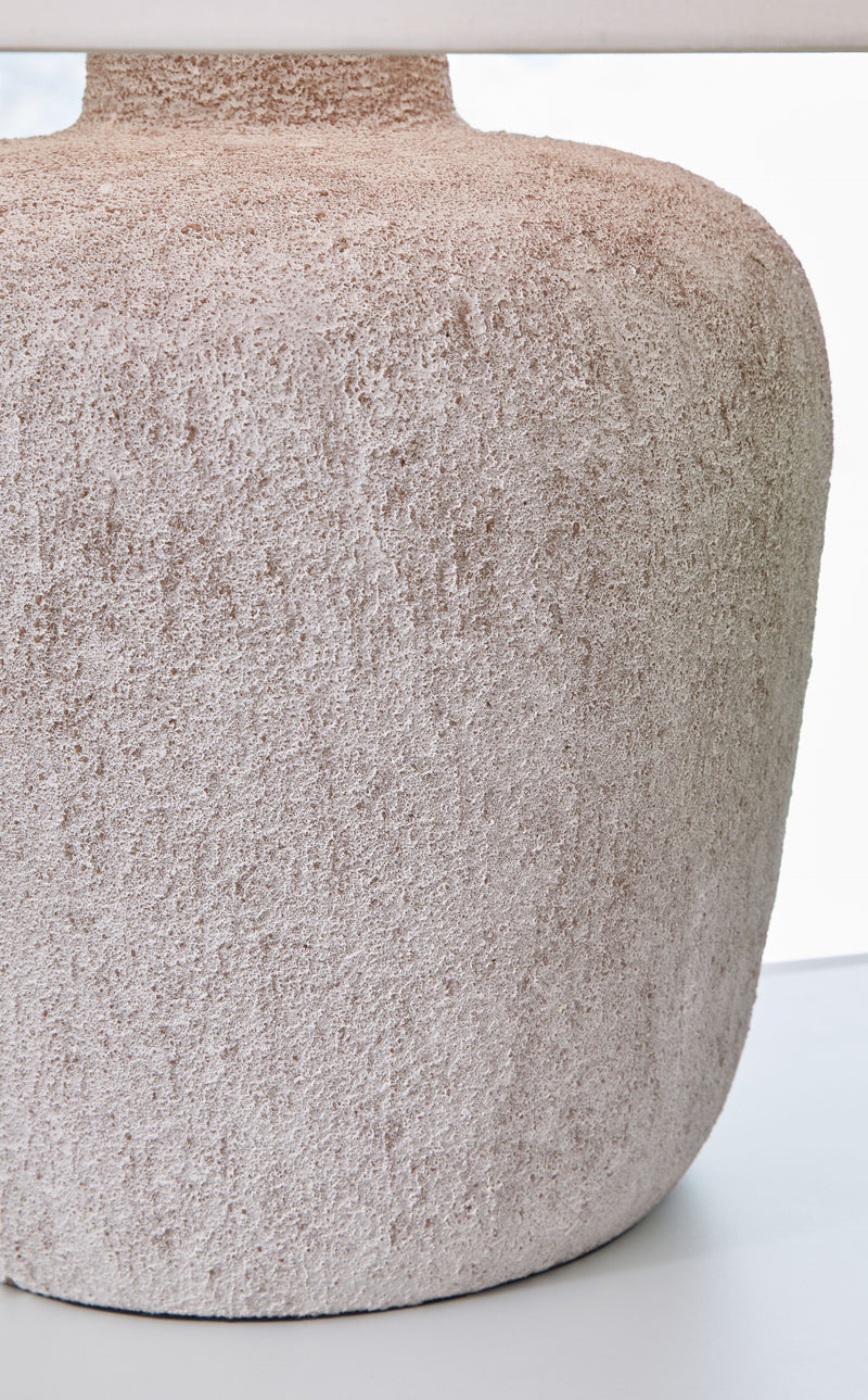 Danry - Metal Table Lamp - Distressed Cream