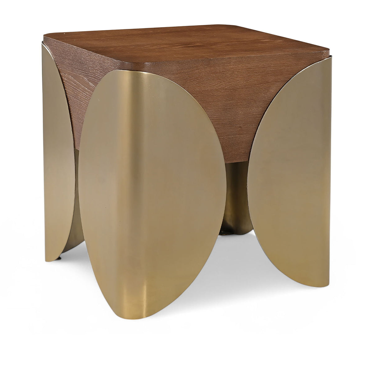Cazari - Oak Wood And Iron Table