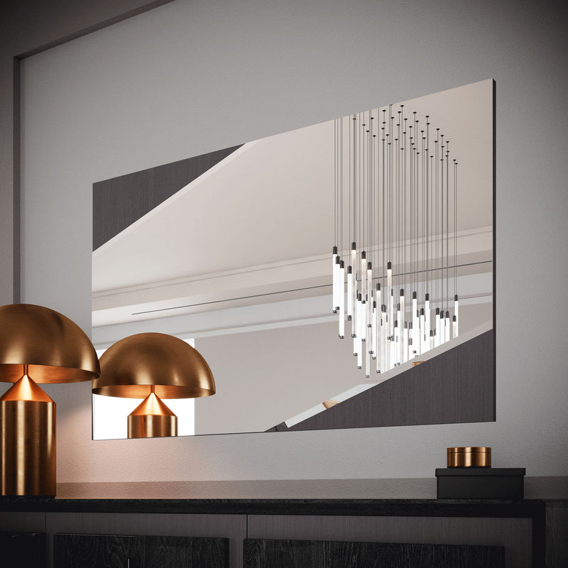 Krystal - Mirror For Buffet - Dark Gray