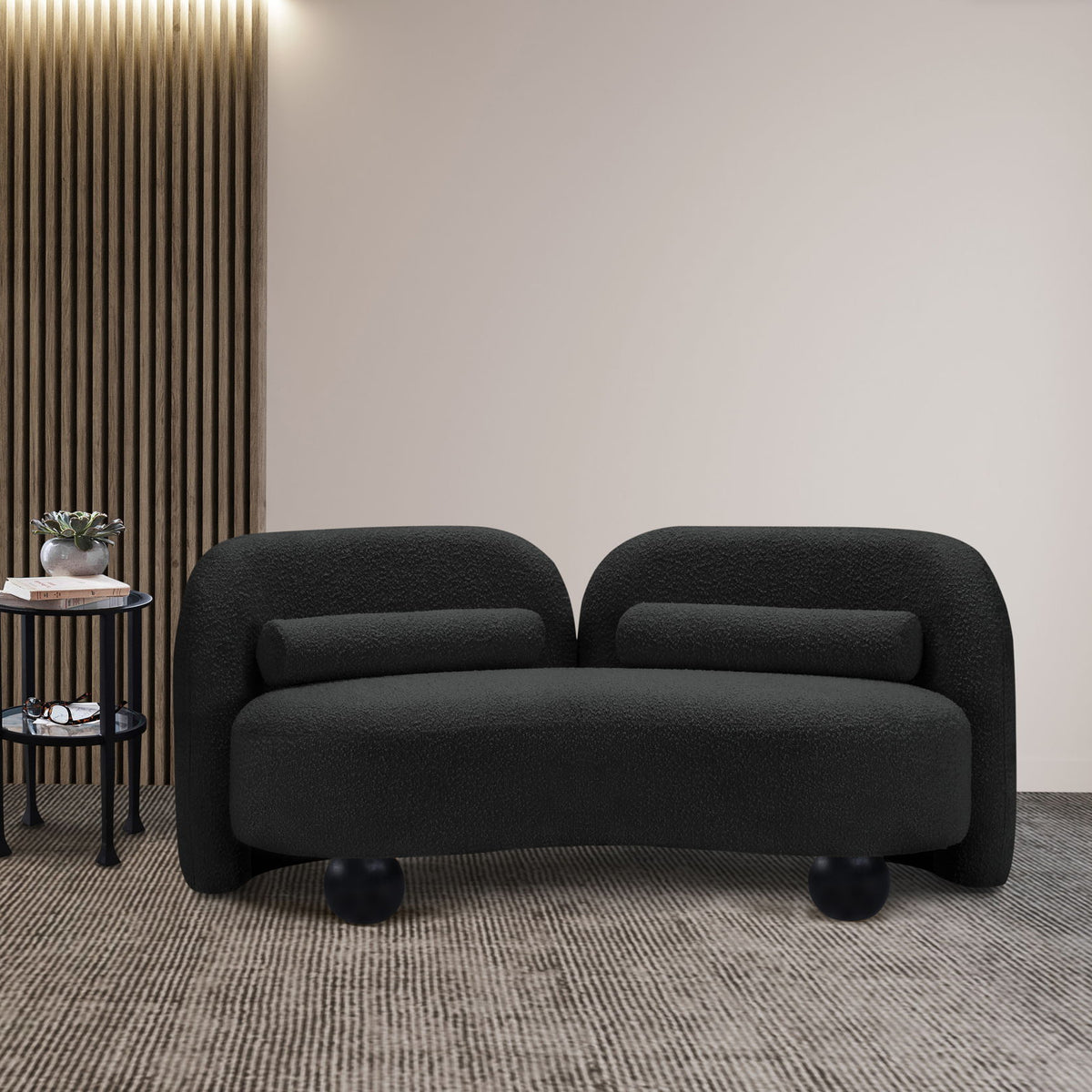 Daphne - Boucle Loveseat