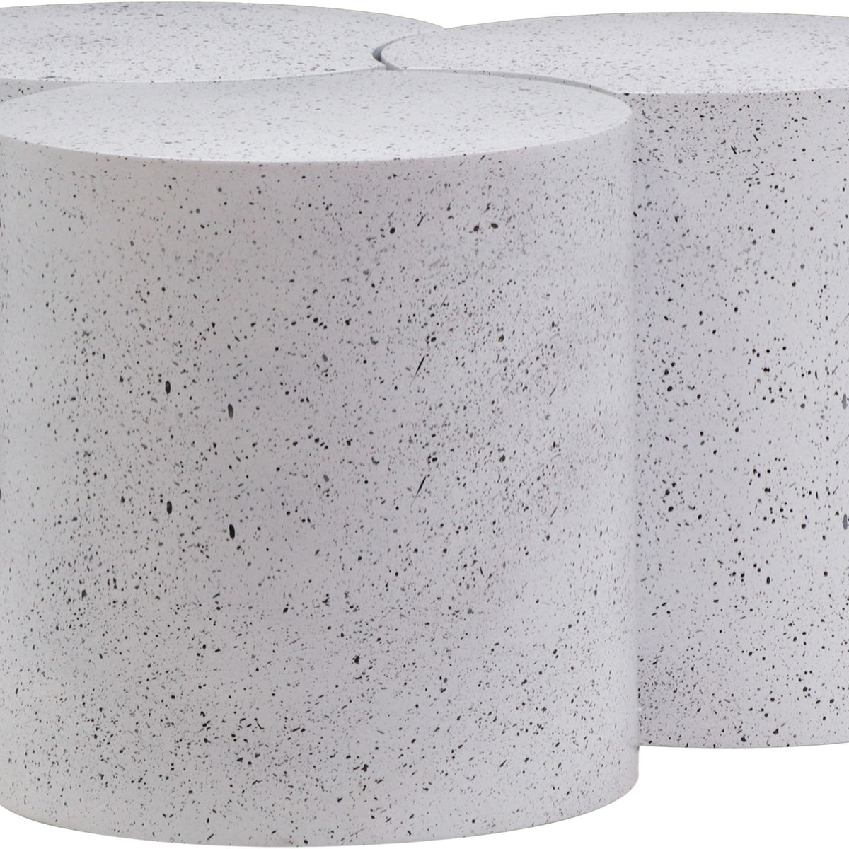 Dimple - 3 Piece Modular Coffee Table - Terazzo Finish