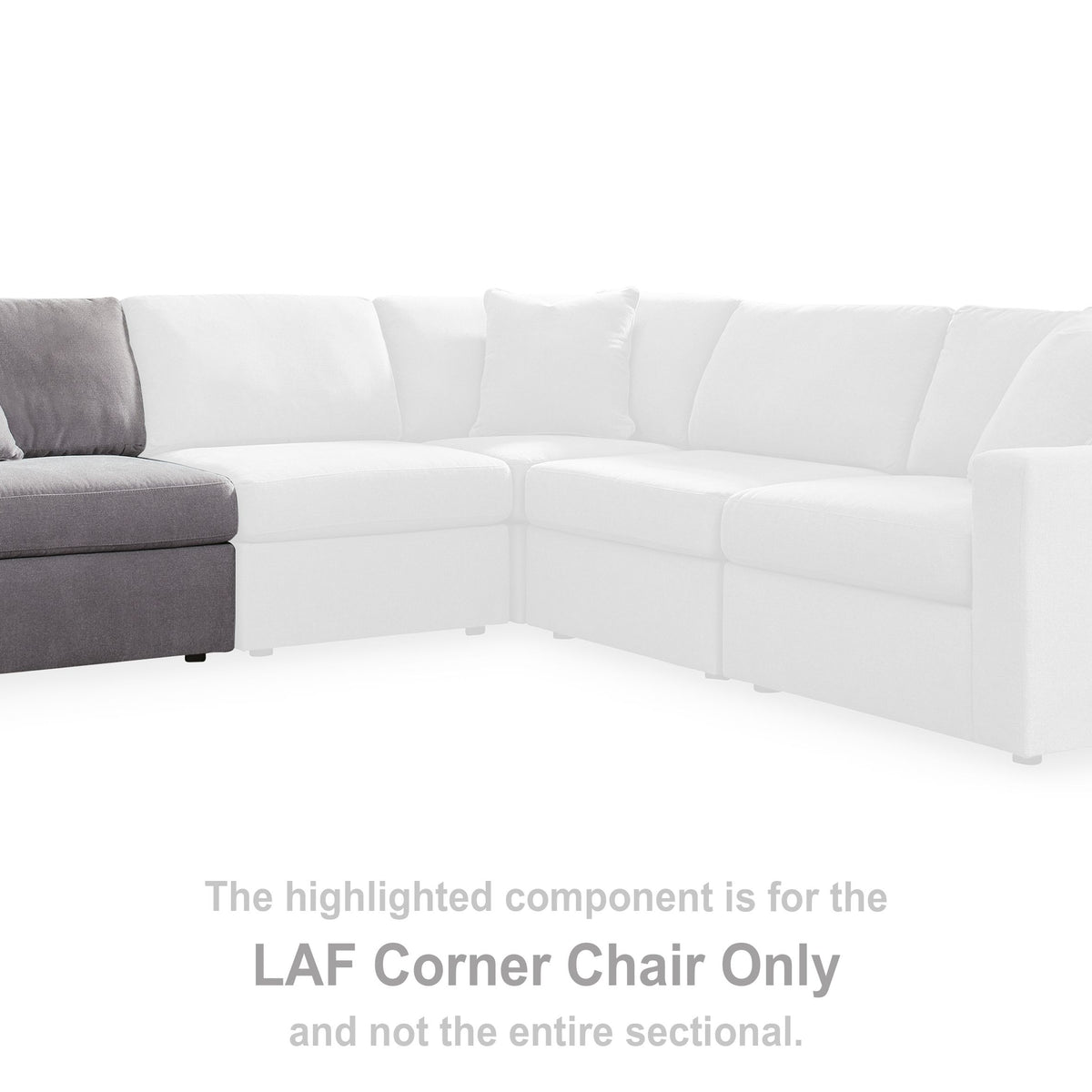 Modmax - Granite - Laf Corner Chair