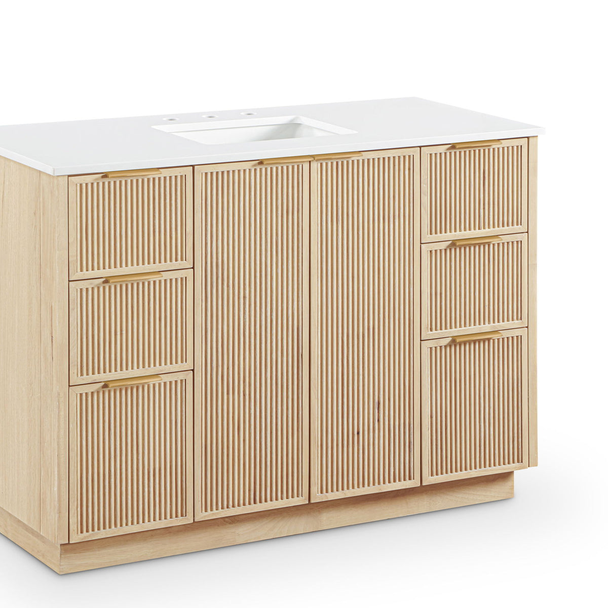 Willard - Engineered Stone And Solid Wood Bathroom Vanity