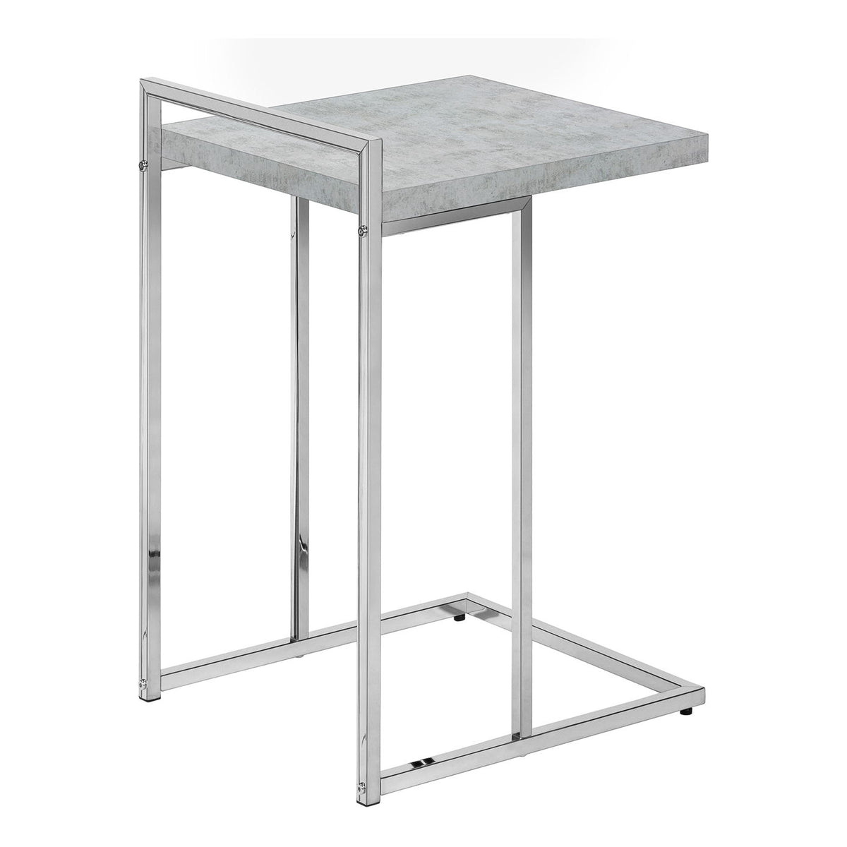 Accent Table, C - Shaped, Contemporary & Modern