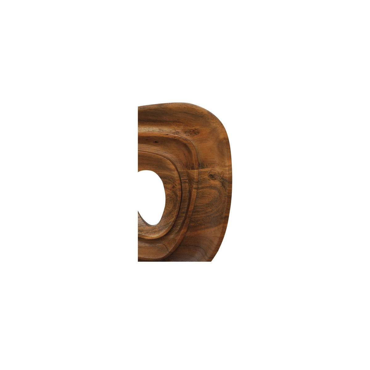 Saddler -Sculpture - Natural Acacia