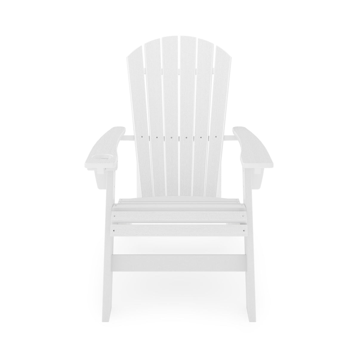 Adirondack Chair Sturdy HDPE Poly Lumber For Poolside, Patio, And Garden Relaxation