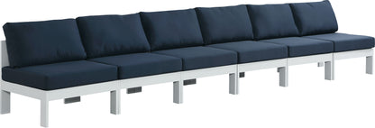 Nizuc - Outdoor Patio Modular Sofa Armless - Navy