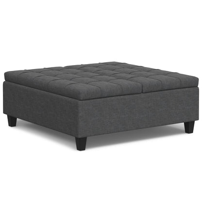 Harrison - Upholstered Coffee Table Storage Ottoman