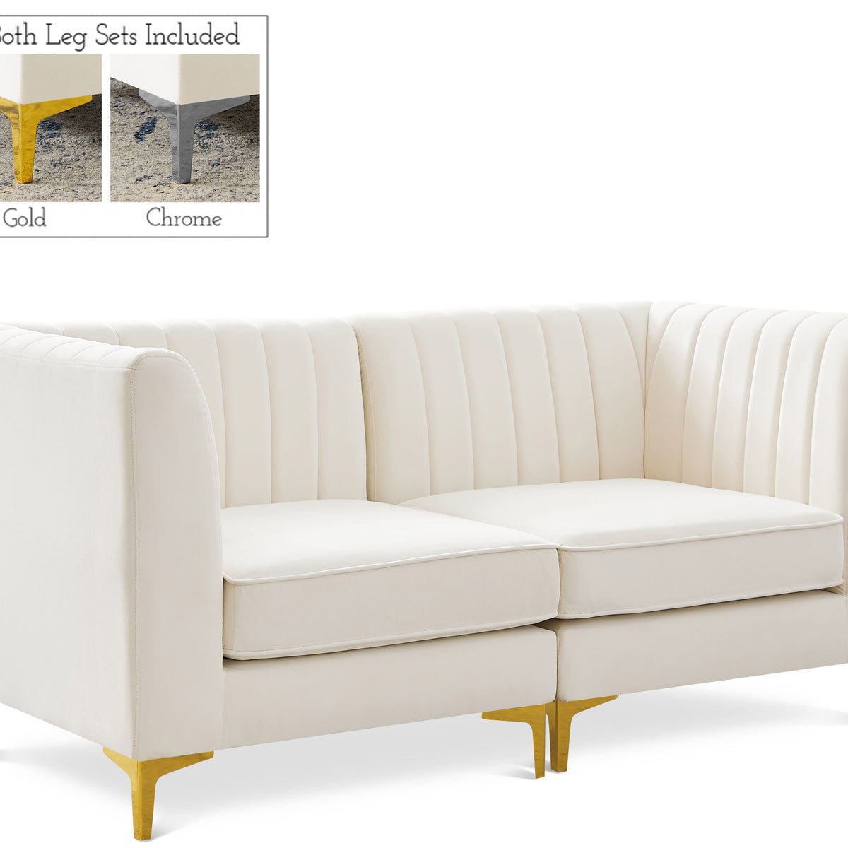 Alina - 2 Piece Modular Sectional