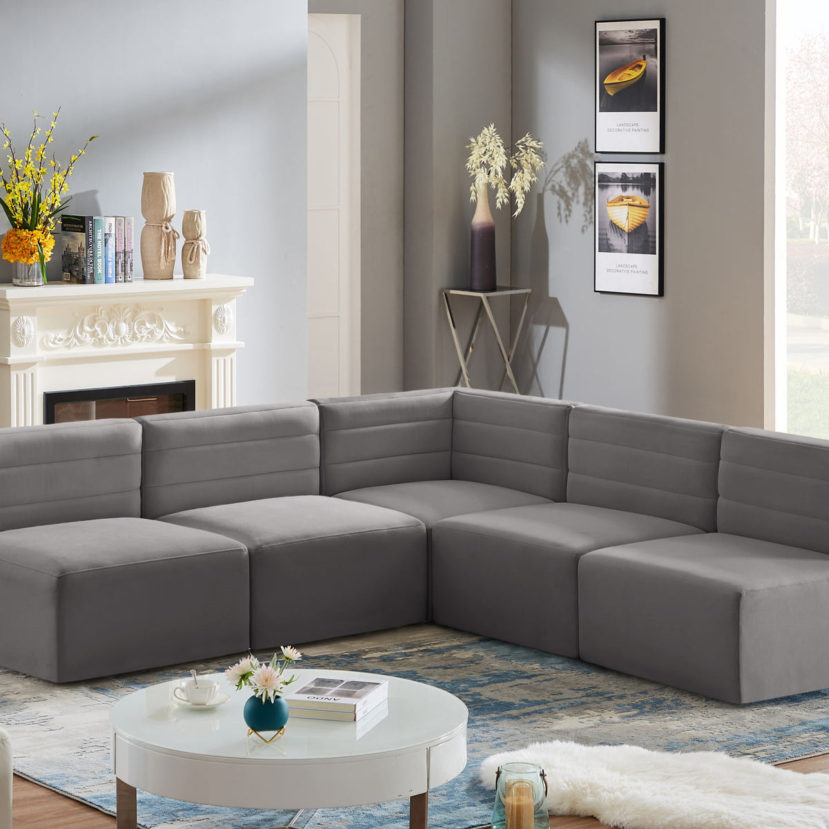 Quincy - 5 Piece Modular Sectional