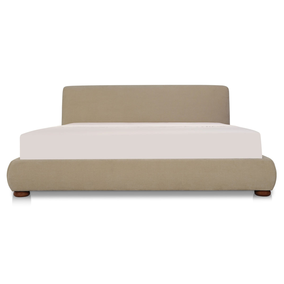 Beau - Queen Storage Bed - Warm Beige