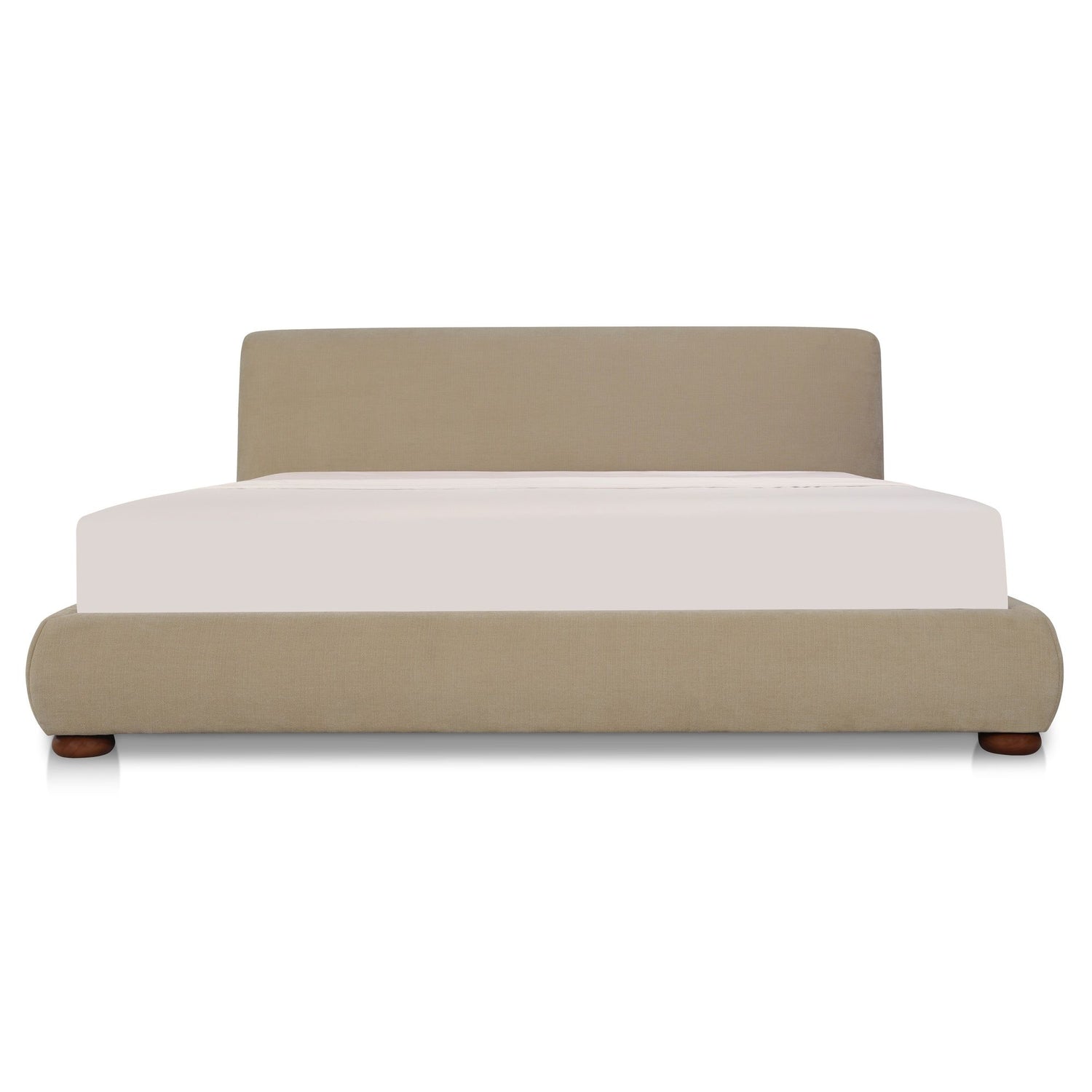 Beau - Queen Storage Bed - Warm Beige