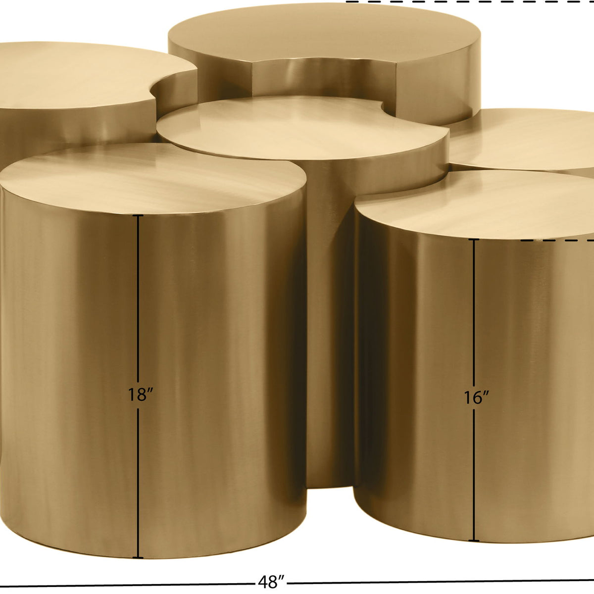 Dimple - 20" 6 Piece Modular Coffee Table