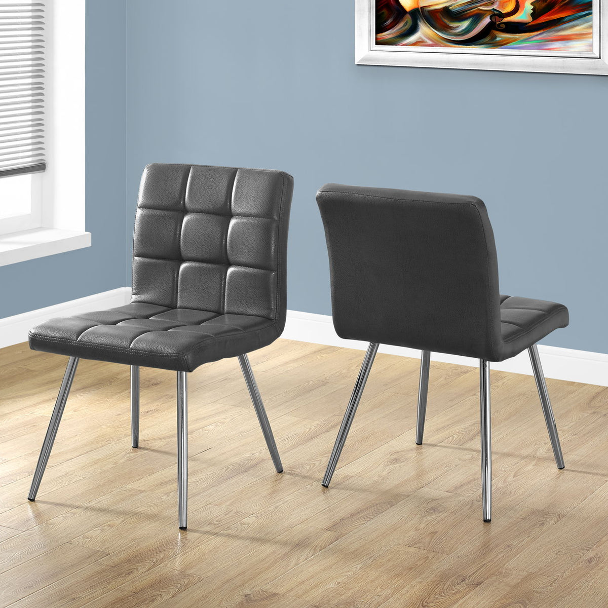Side Upholstered Dining Chair For Dining Room, Contemporary & Modern (Set of 2)