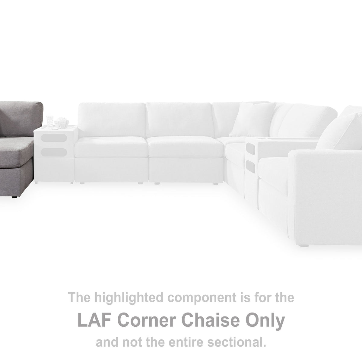 Modmax - Granite - Laf Corner Chaise