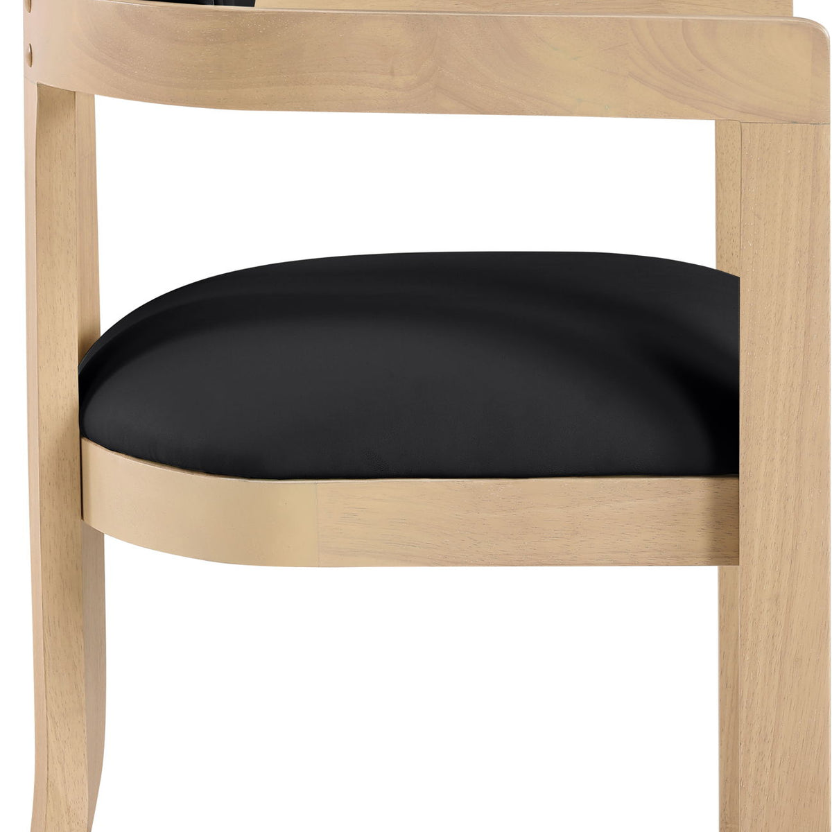 Lavrin - Vegan Leather Dining Arm Chair (Set of 2) - Natural Base