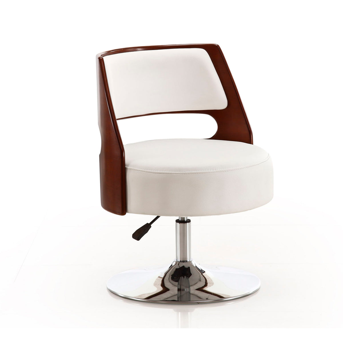 Salon - Swivel Lounge Chair - White