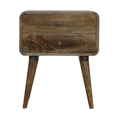 Curved Nightstand
