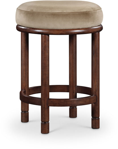 Monette - Counter Stool With Brown Base