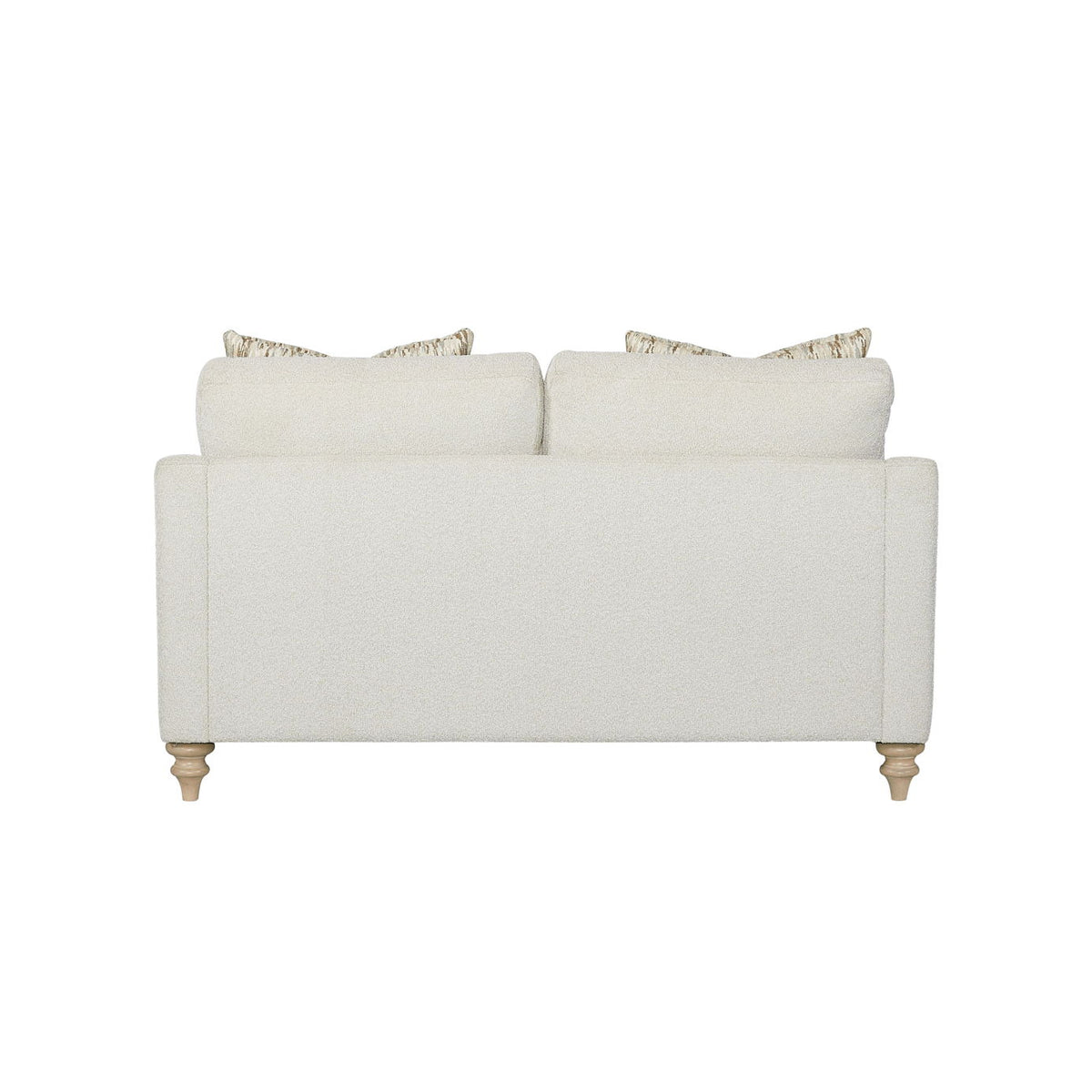 Loveseat Reversable Cushion With 2 Pillows - Off White