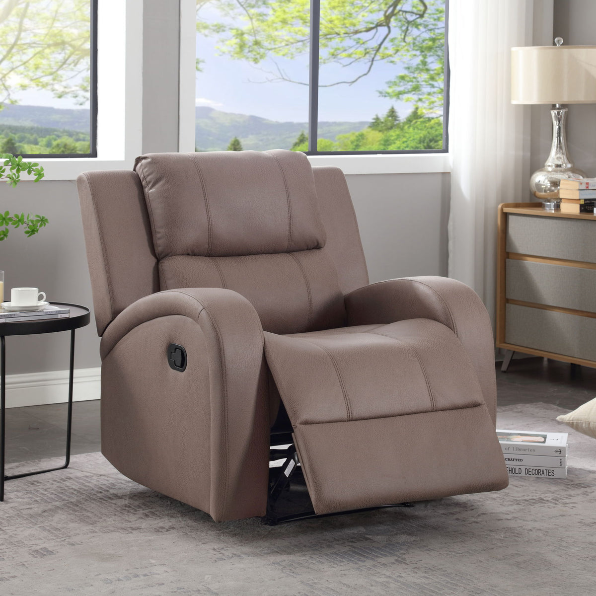 Modern Soft Manual Recliner Chair