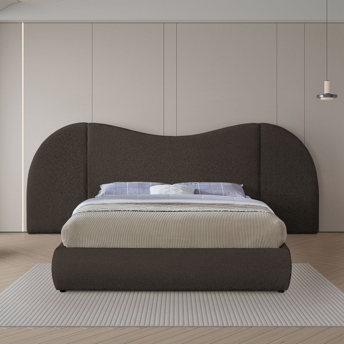 Everest - Boucle Fabric Bed