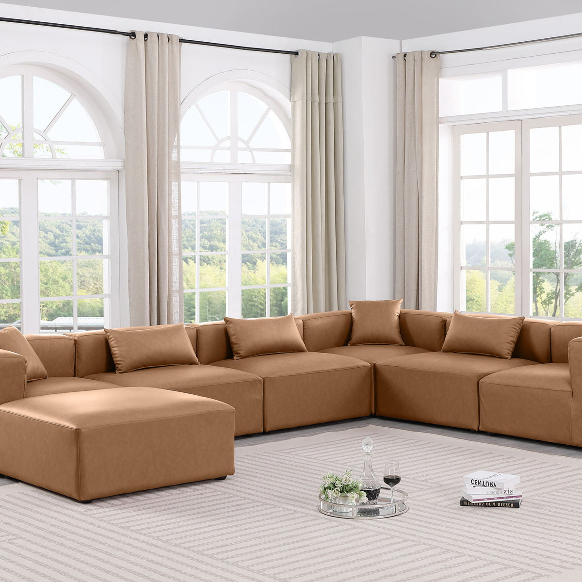 Cube - 7 Piece Modular Sectional