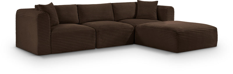 Shaggy - 4 Piece Modular Sectional