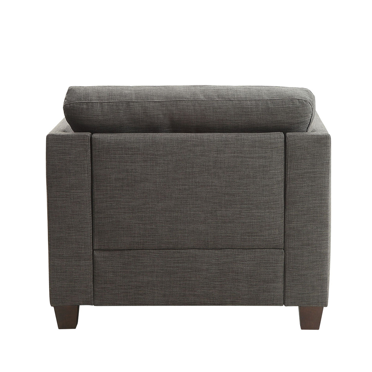 Laurissa - Chair With 3 Pillows - Light Charcoal