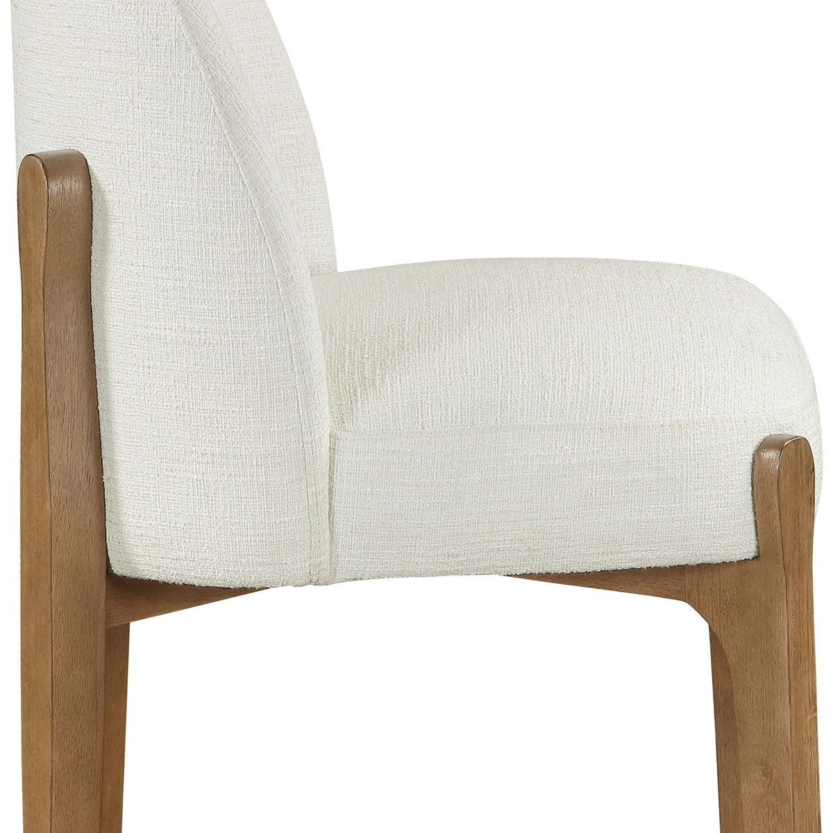 Torino - Upholstered Dining Chair With Brushed Brown Base (Set of 2)