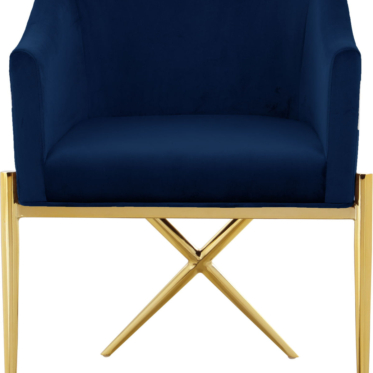Xavier - Dining Chair with Gold Legs