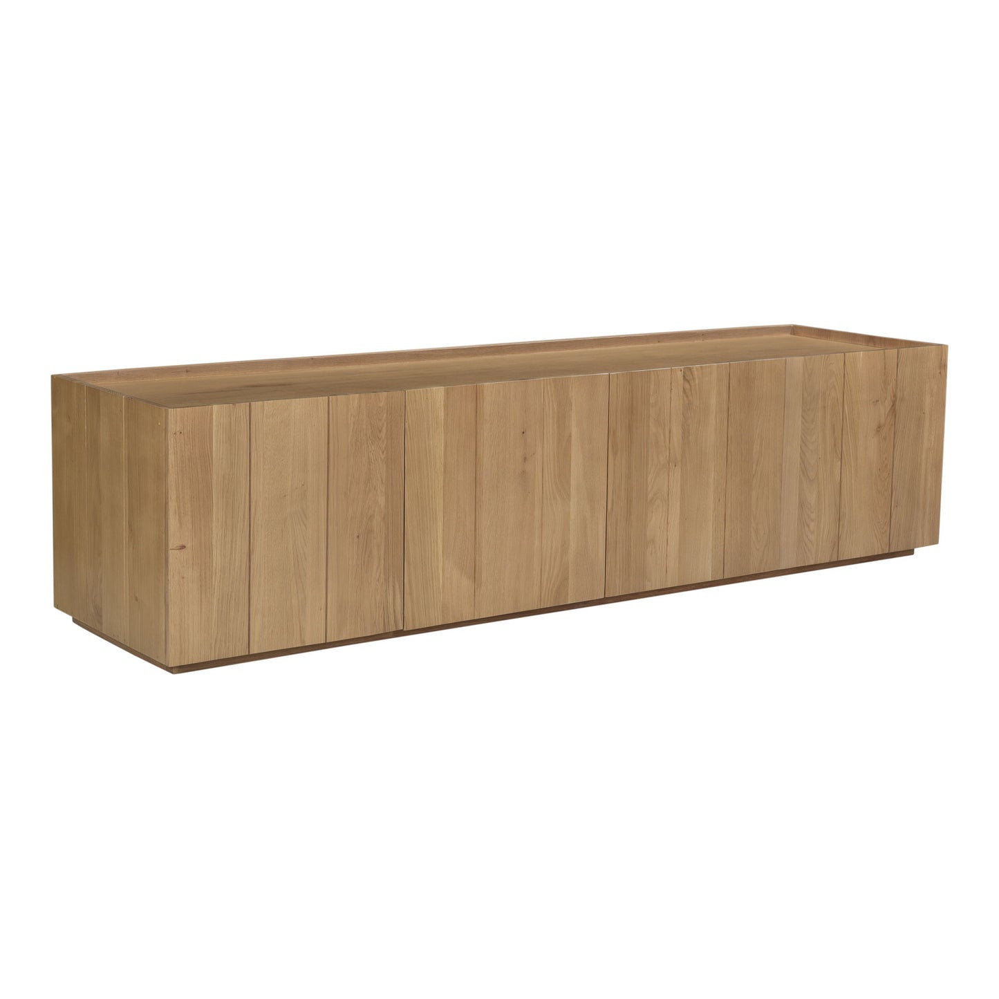 Plank - Media Cabinet Natural - Light Brown