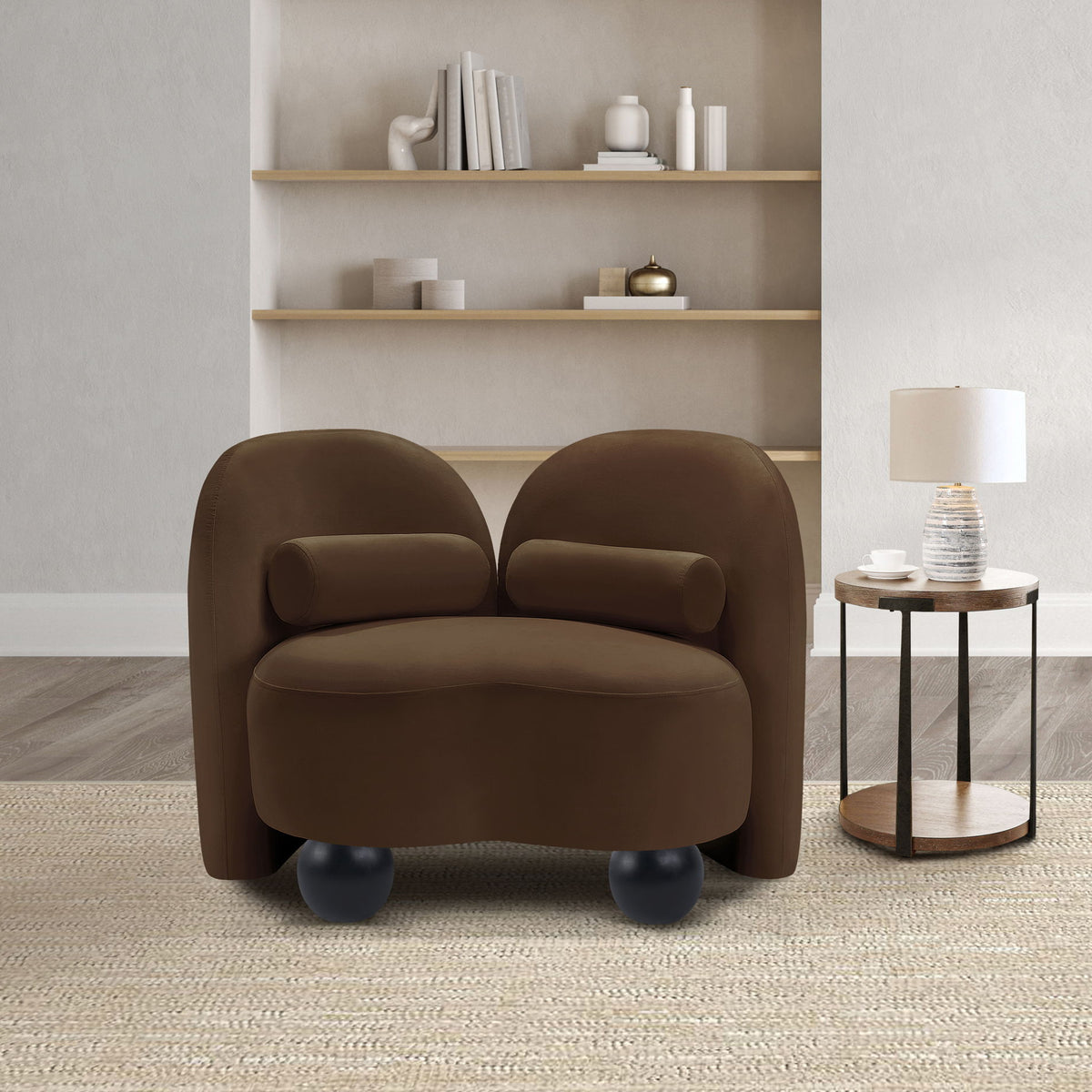 Daphne - Velvet Chair