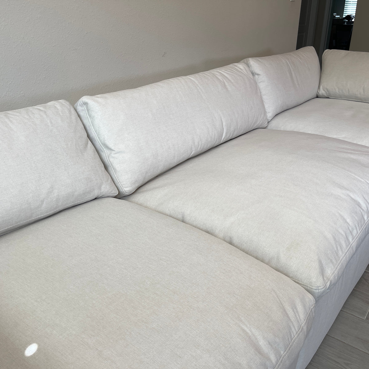 Off White “Dreamee” Cloud Couch Sectional