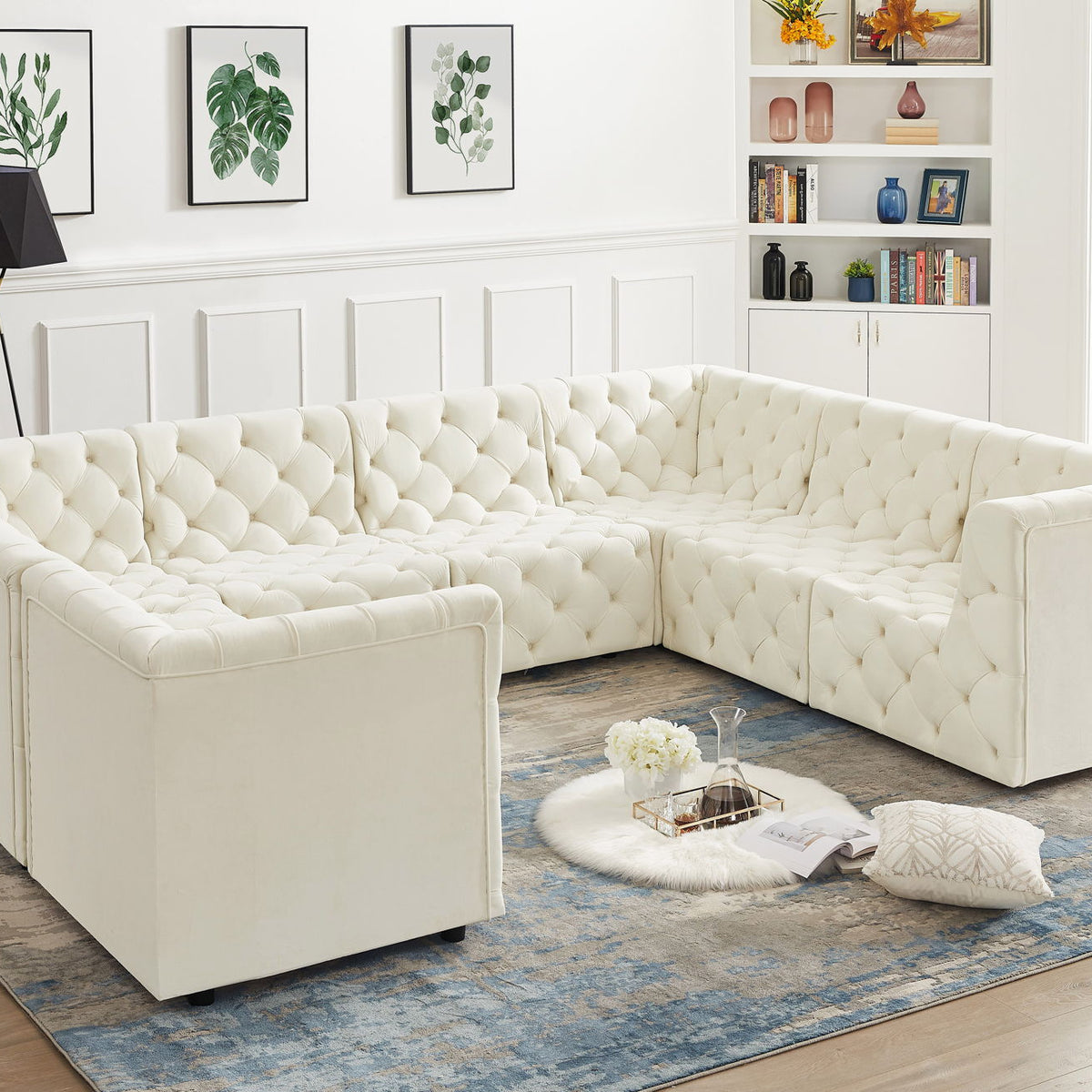 Tuft - 8 Piece Modular Sectional